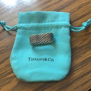 Tiffany and co mesh ring